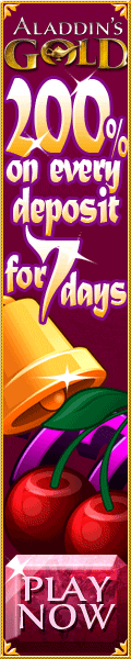 Aladdin's Gold Casino - Unlimited Deposit Offer