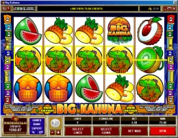 Big Kahuna Slot Game