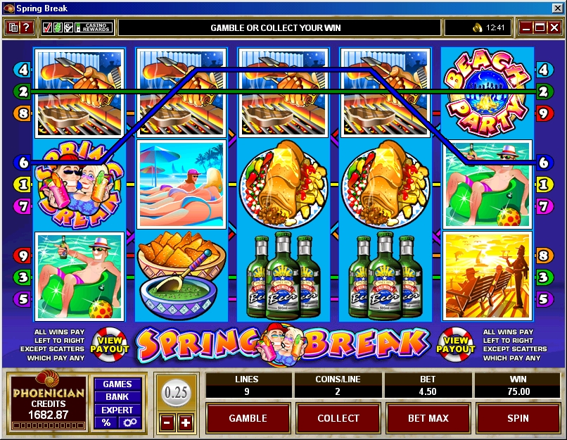 Spring Break Bonus Slot