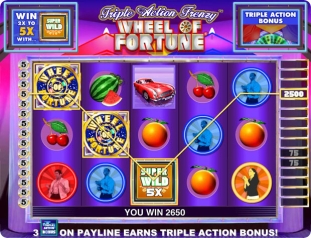 Click to Play Wheel of Fortune Slot Game