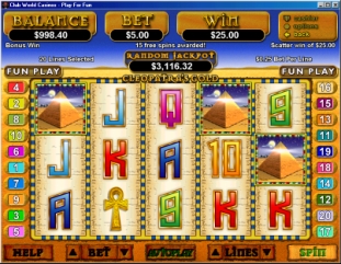 Cleopatra's Gold Slot Game