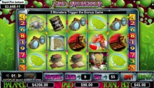 Play Mad Professor at VIP Casino or Intercasino