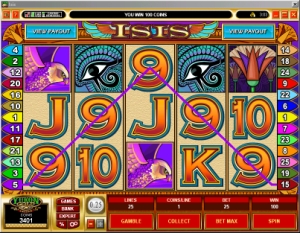 Microgaming Isis Bonus Slot