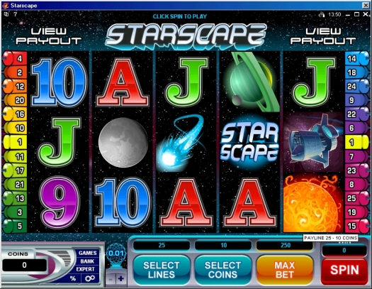 Zodiac Casino Starscape