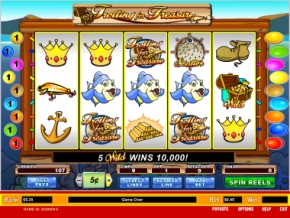 Click to Play Trolling for Treasure Slot Game